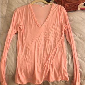 James Perse pink shirt